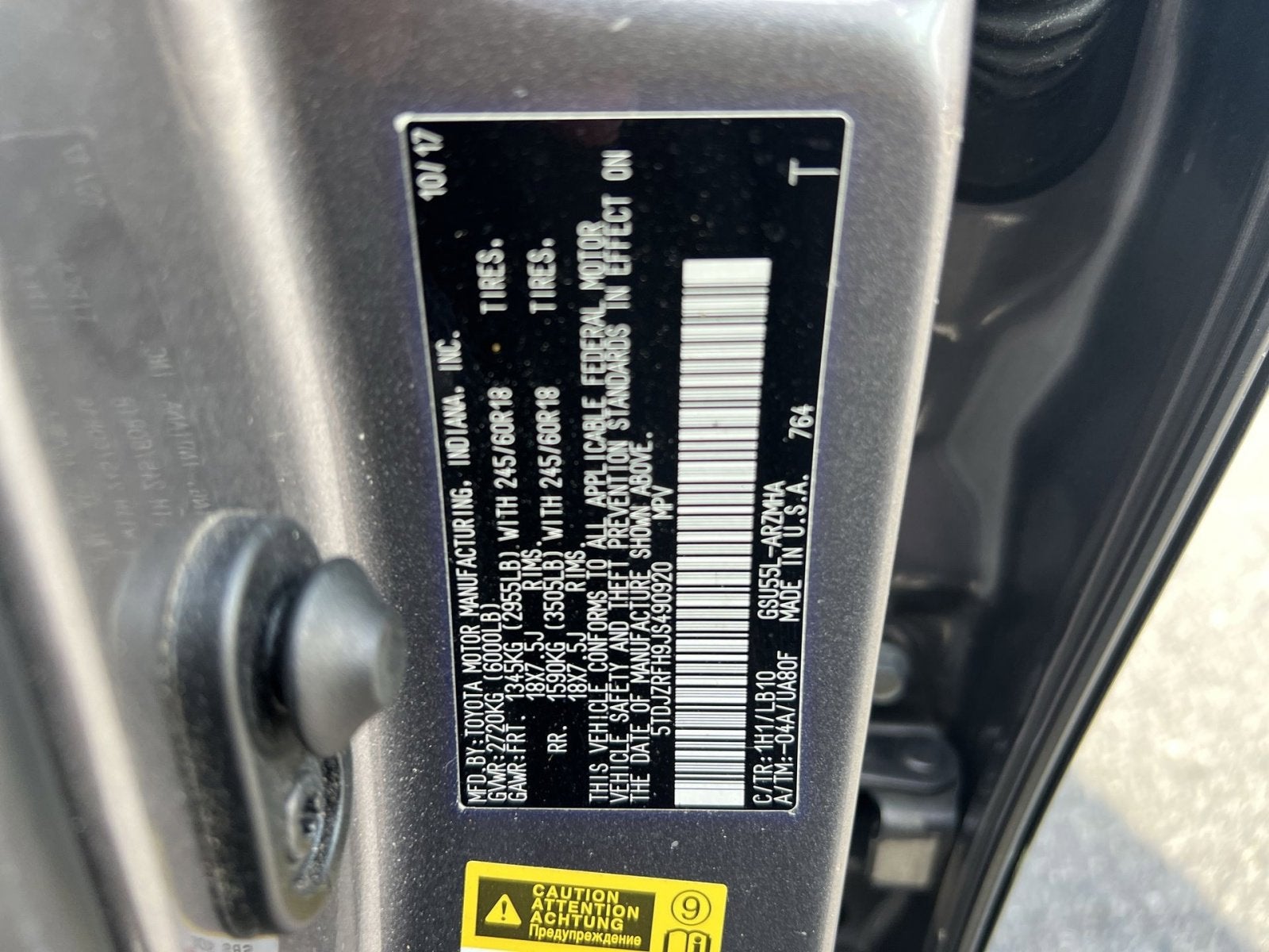2018 Toyota Highlander XLE