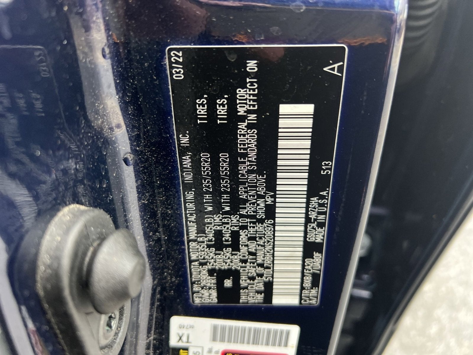 2022 Toyota Highlander XSE