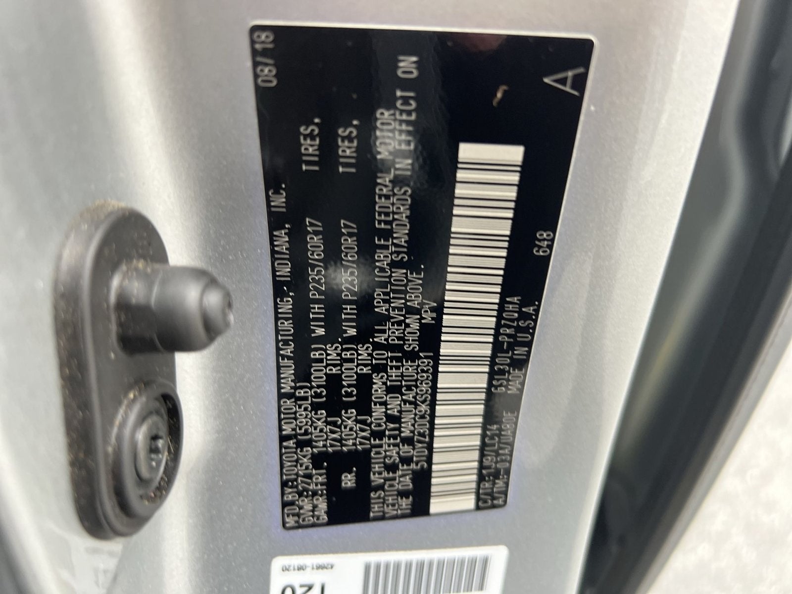 2019 Toyota Sienna XLE