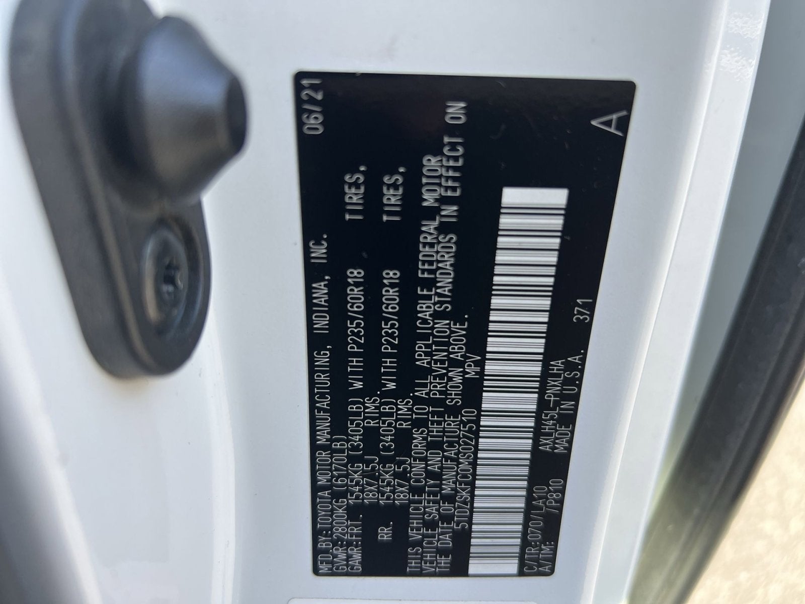 2021 Toyota Sienna Limited