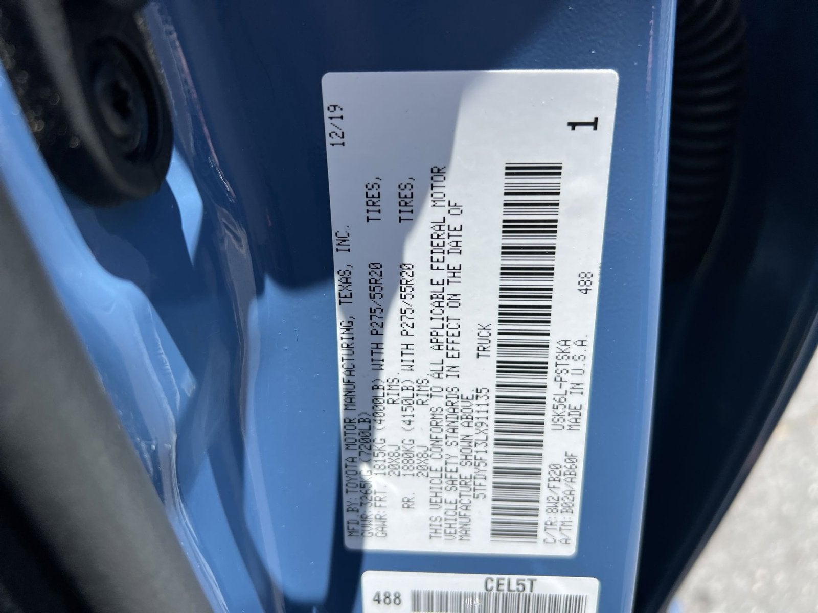 2020 Toyota Tundra SR5