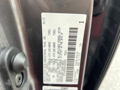 2025 Toyota Tundra Limited