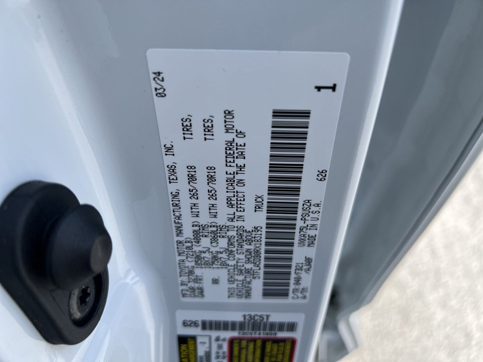 2024 Toyota Tundra SR5