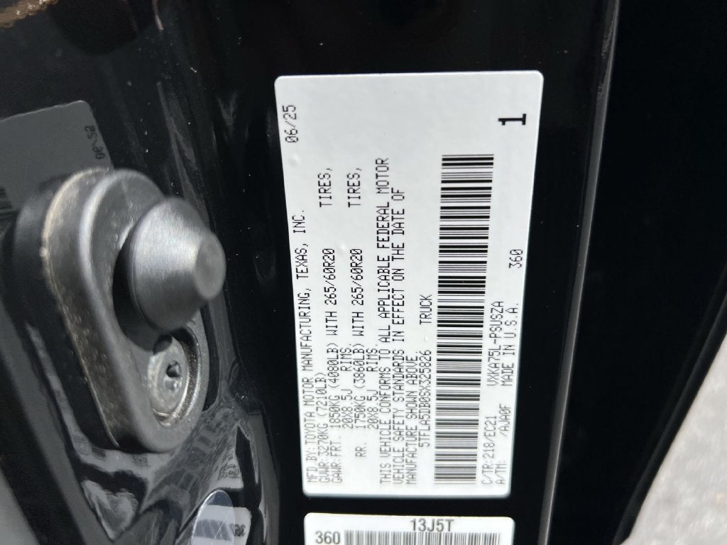 2025 Toyota Tundra SR5
