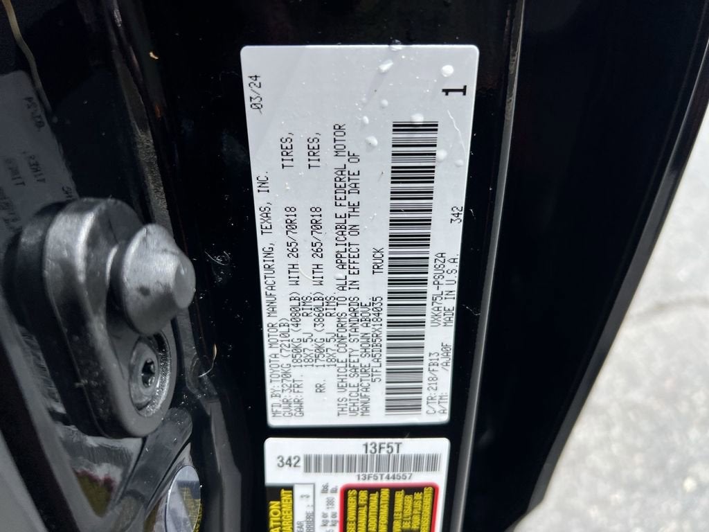 2024 Toyota Tundra SR5