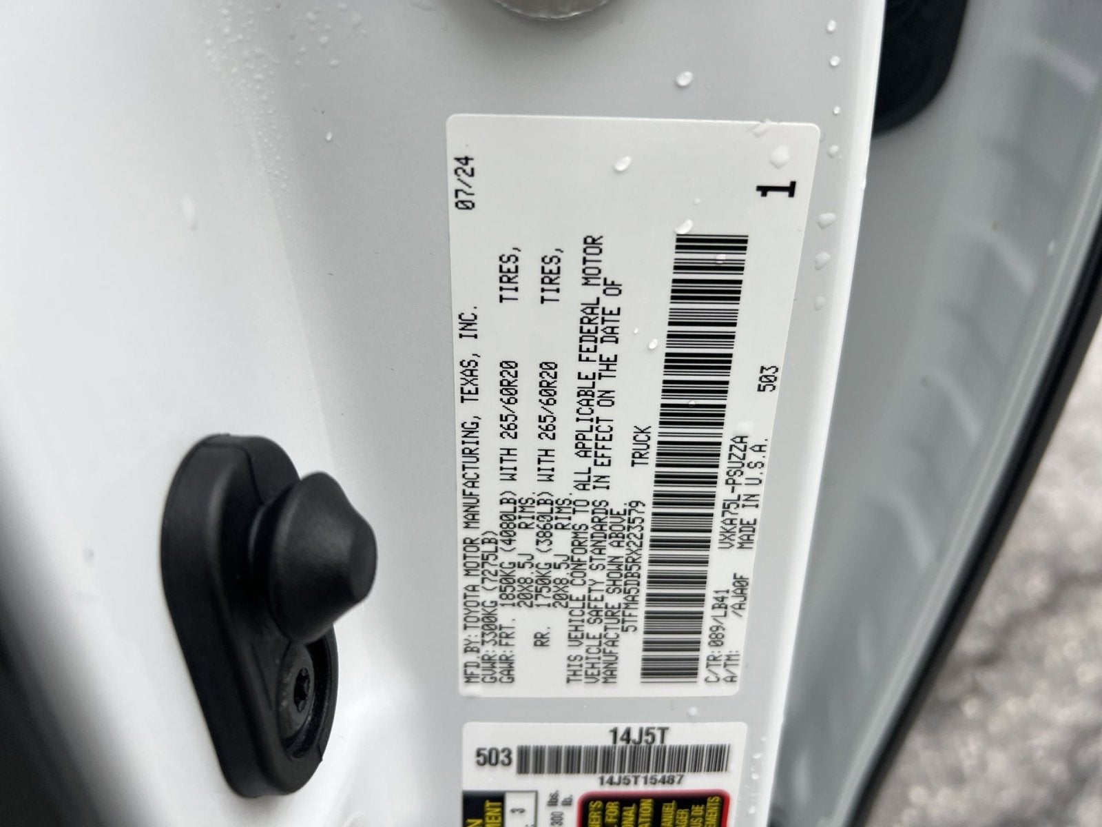 2024 Toyota Tundra 1794