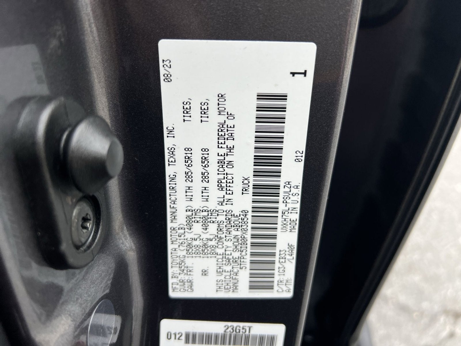 2023 Toyota Tundra Hybrid TRD Pro