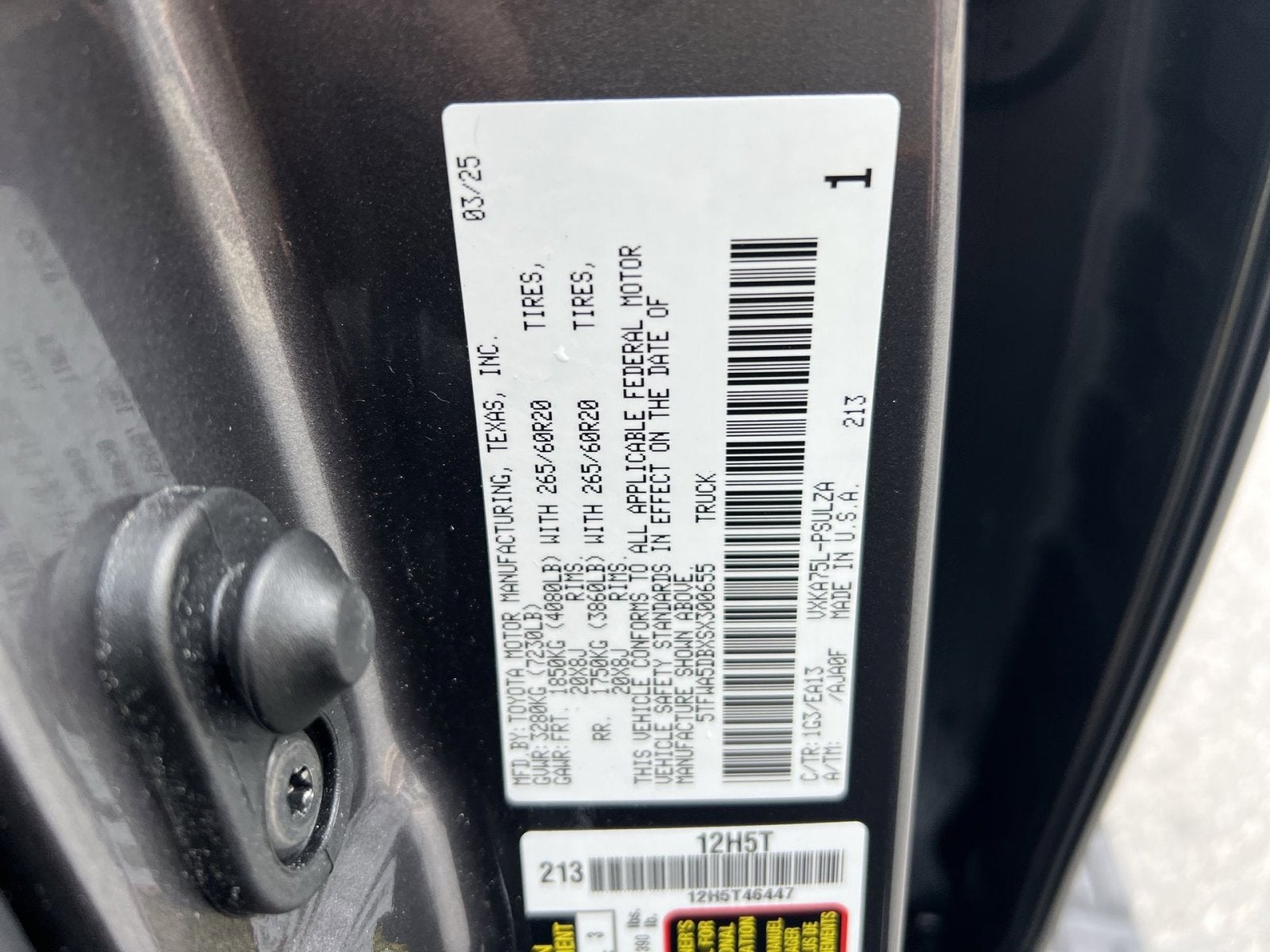 2025 Toyota Tundra Limited