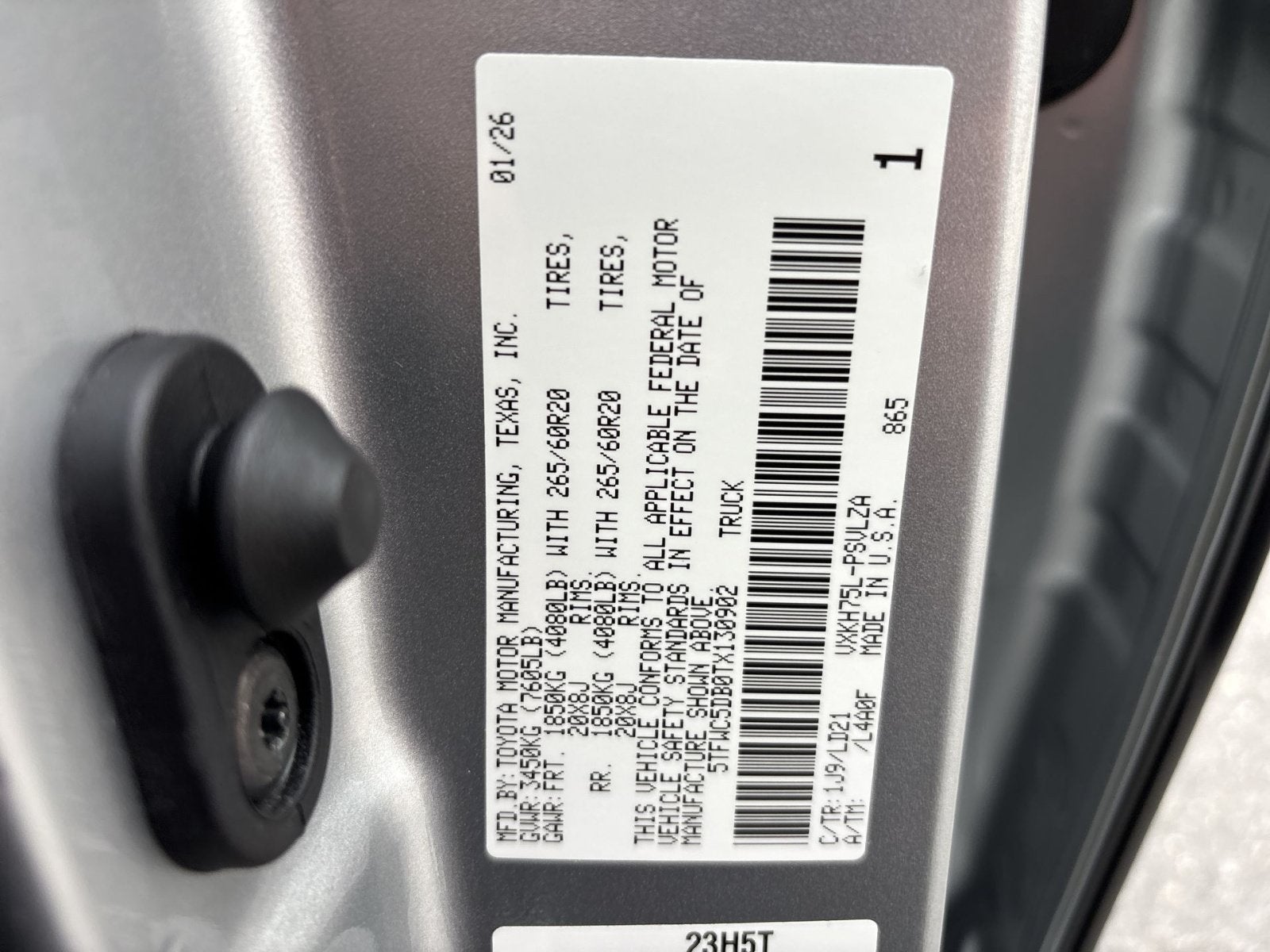 2026 Toyota Tundra Hybrid Limited