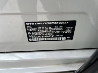 2024 BMW X7 xDrive40i