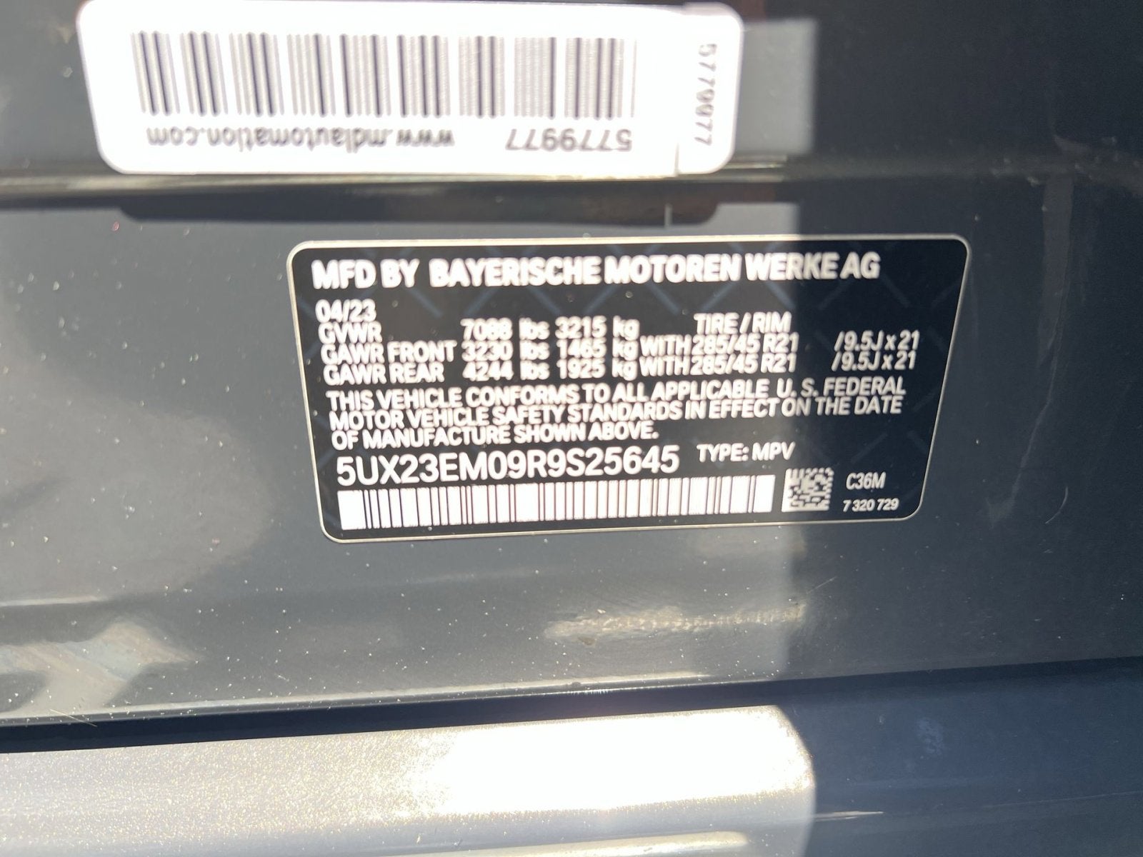 2024 BMW X7 xDrive40i