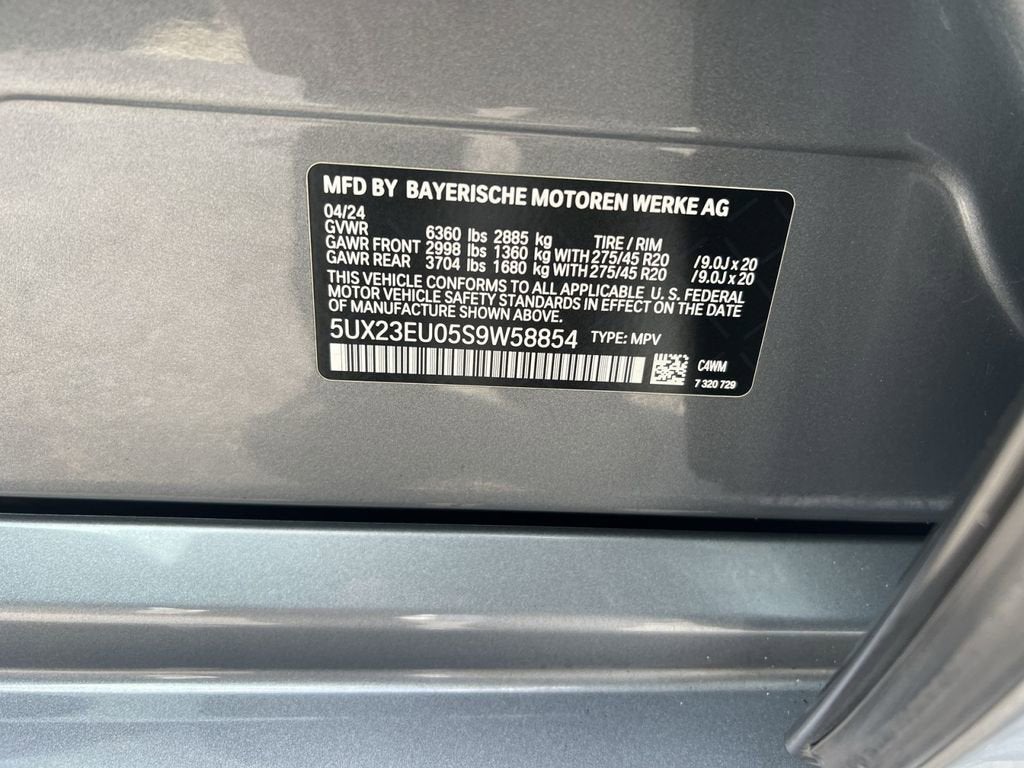 2025 BMW X5 xDrive40i