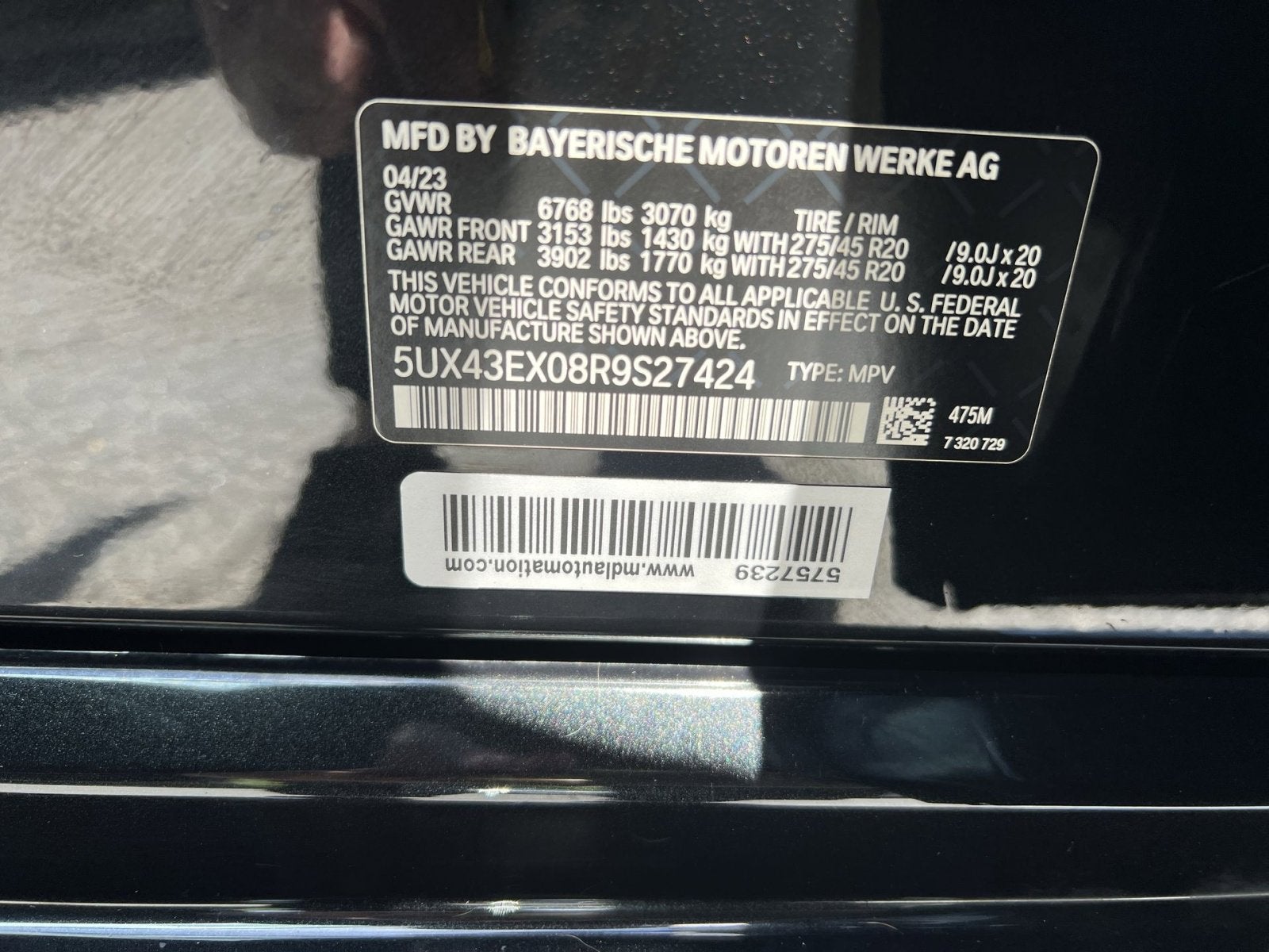 2024 BMW X6 M60i