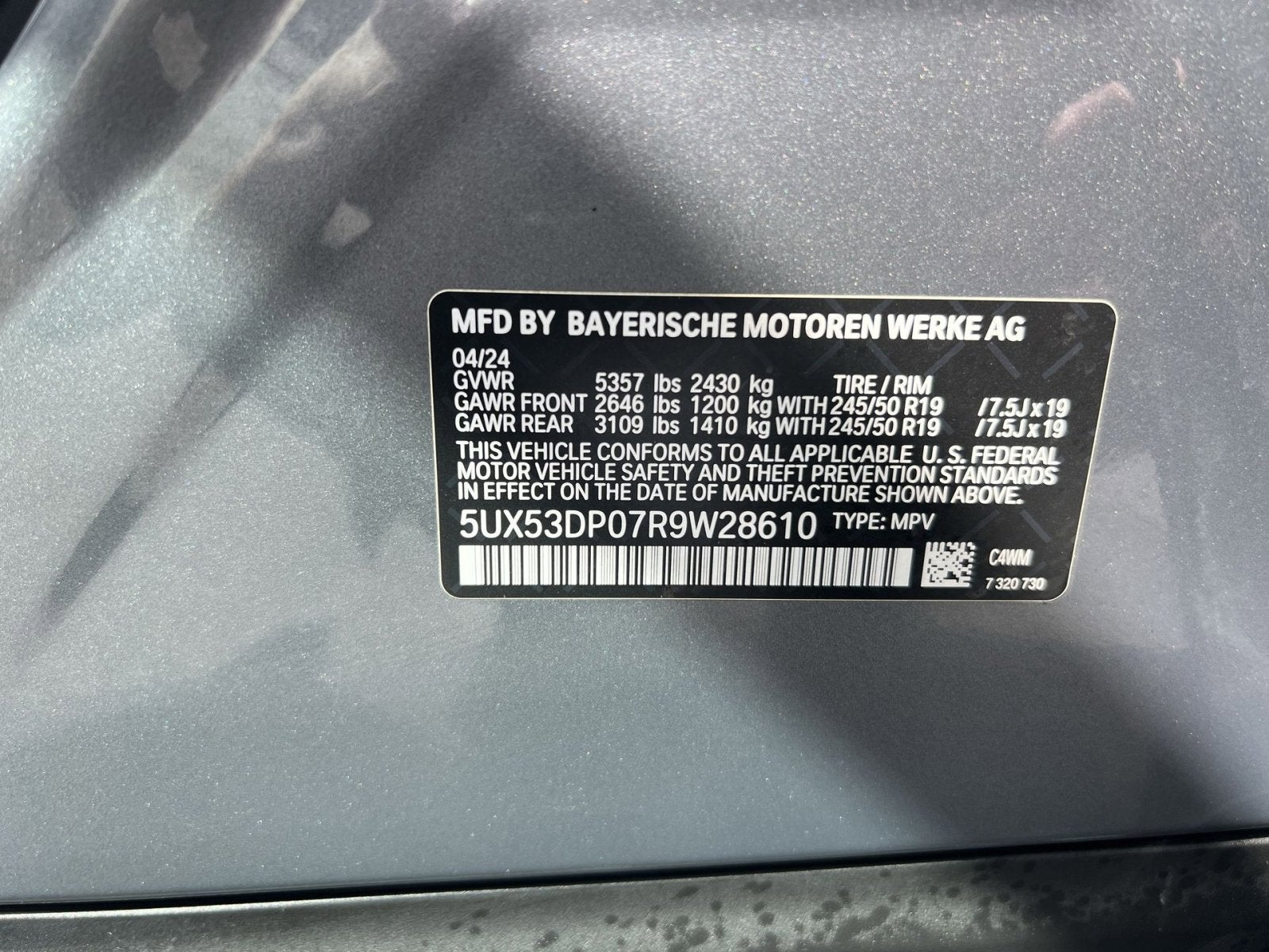 2024 BMW X3 xDrive30i