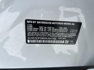 2024 BMW X3 xDrive30i