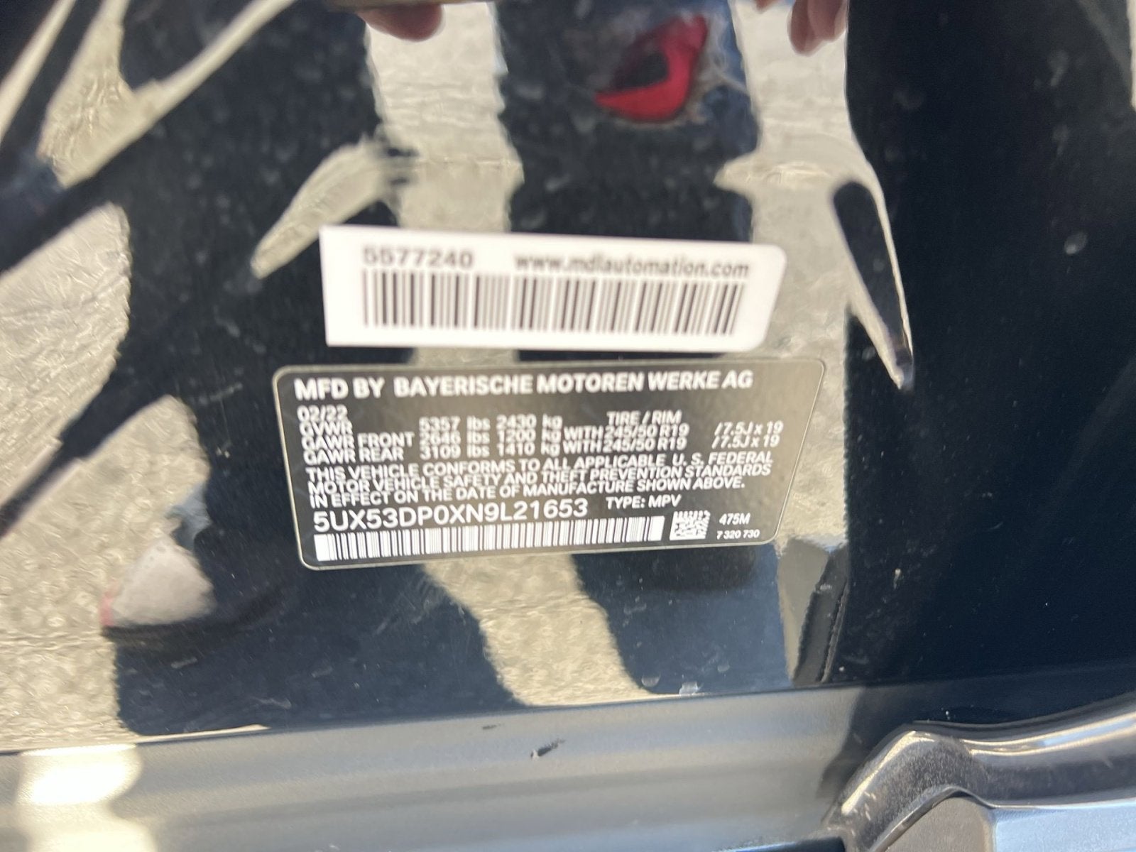 2022 BMW X3 xDrive30i