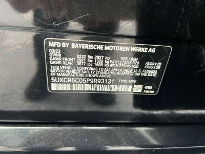 2023 BMW X5 xDrive40i