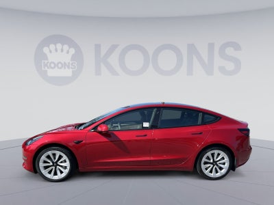 2021 Tesla Model 3 Standard Range Plus