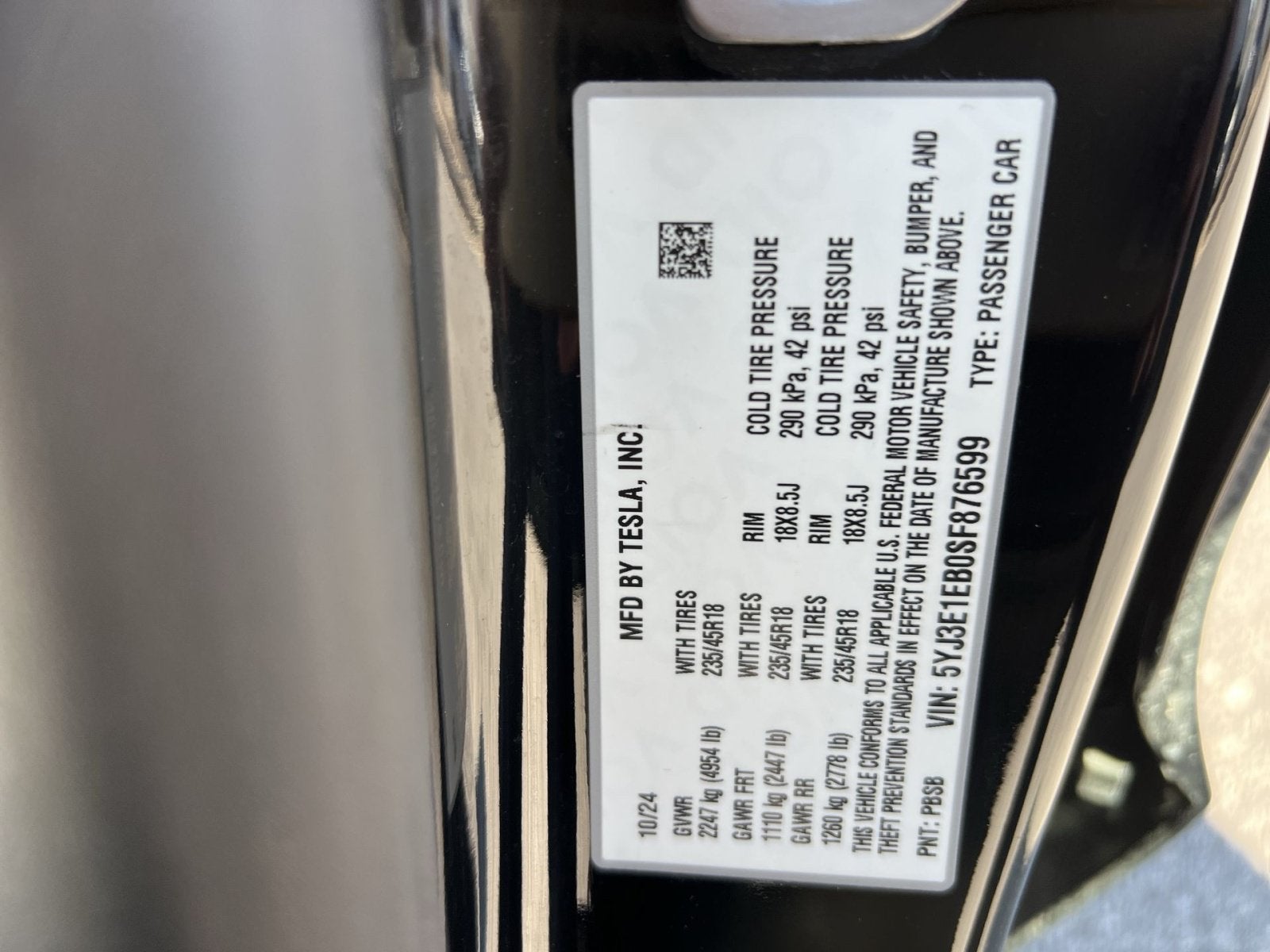 2025 Tesla Model 3 Long Range