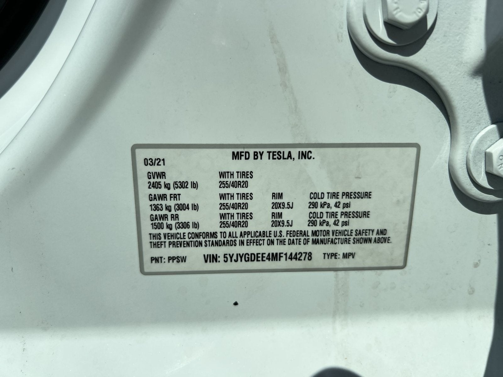 2021 Tesla Model Y Long Range