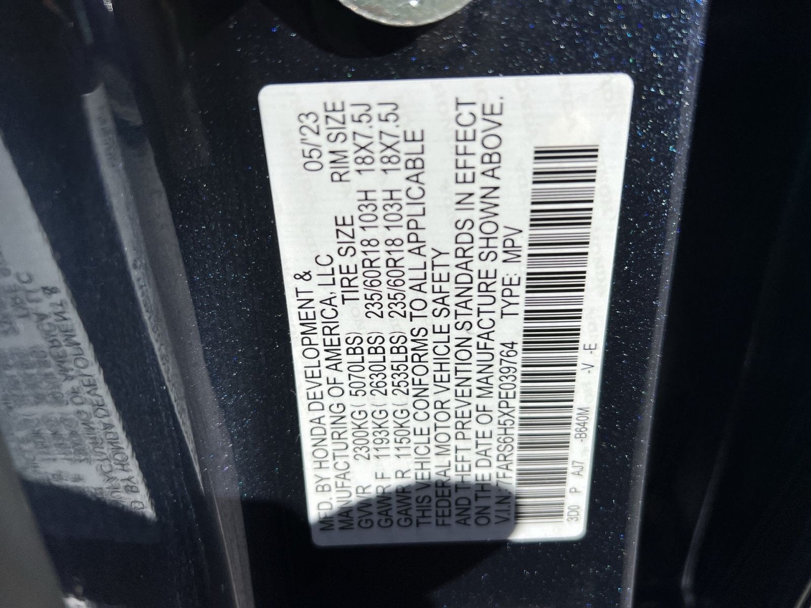 2023 Honda CR-V Hybrid Sport
