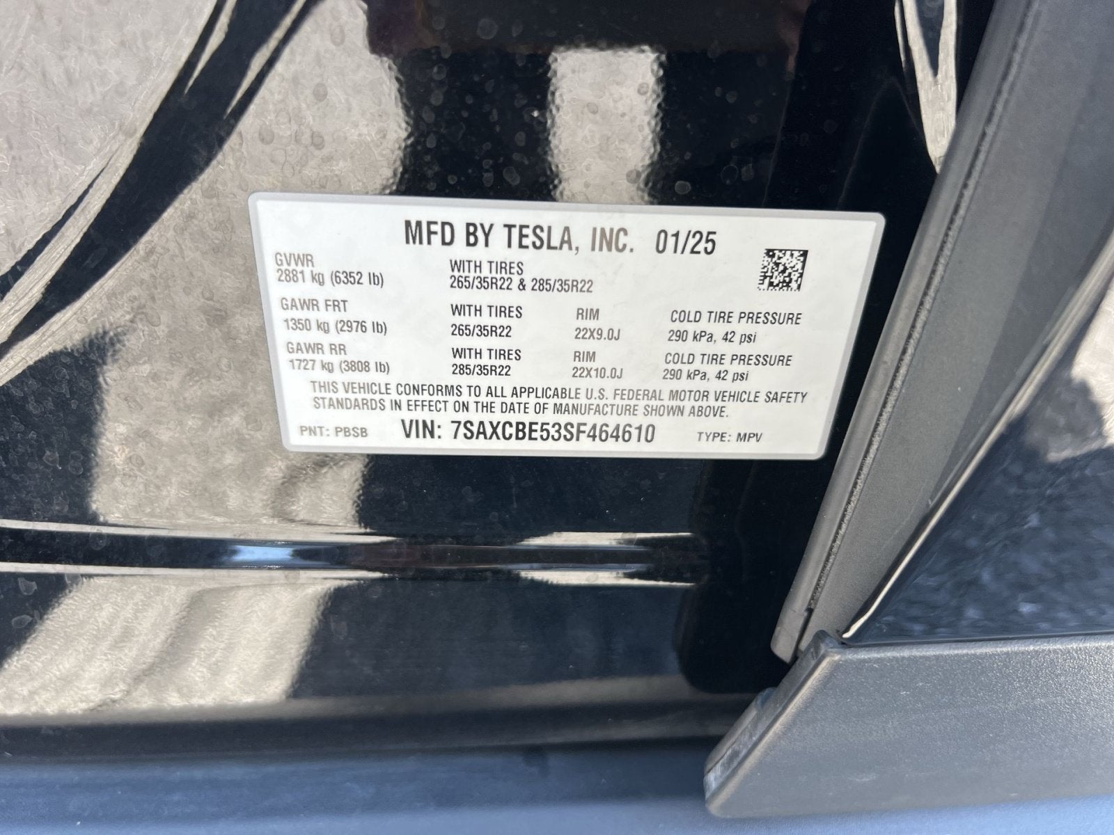 2025 Tesla Model X Base
