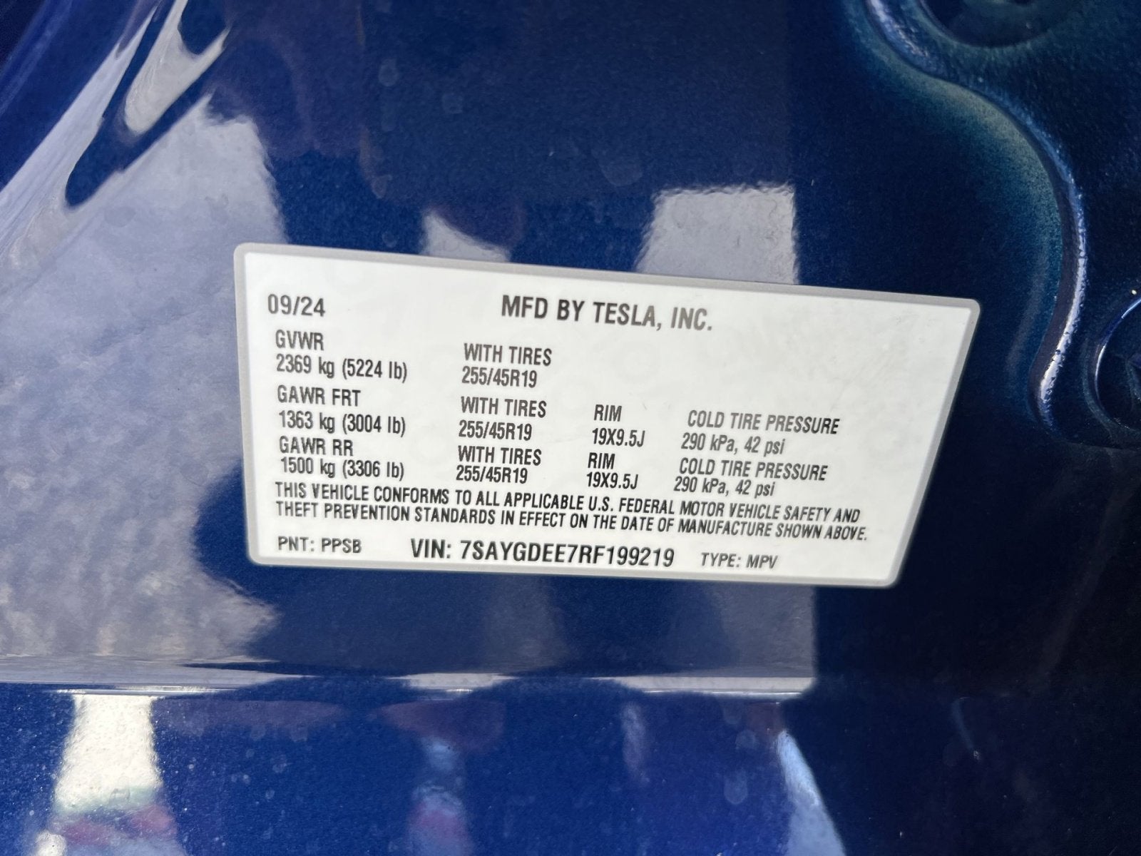 2024 Tesla Model Y Long Range