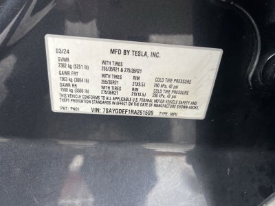 2024 Tesla Model Y Performance