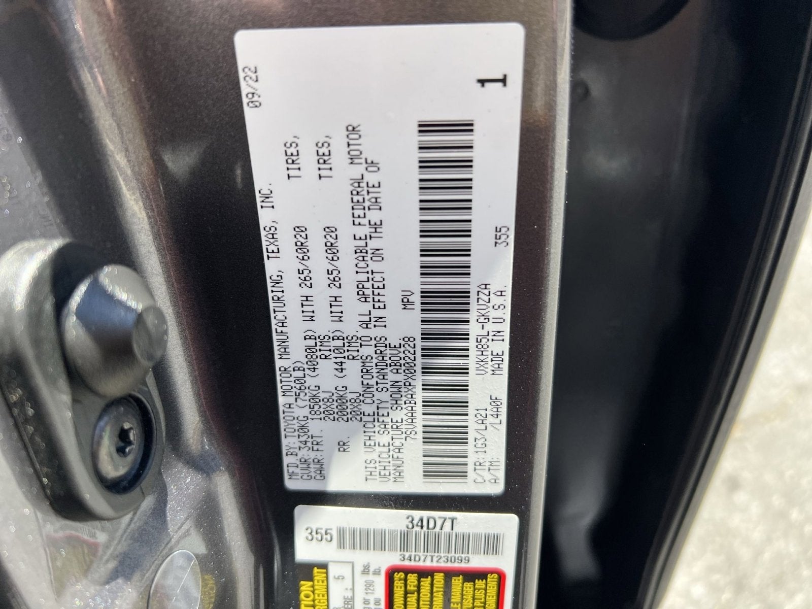 2023 Toyota Sequoia Platinum