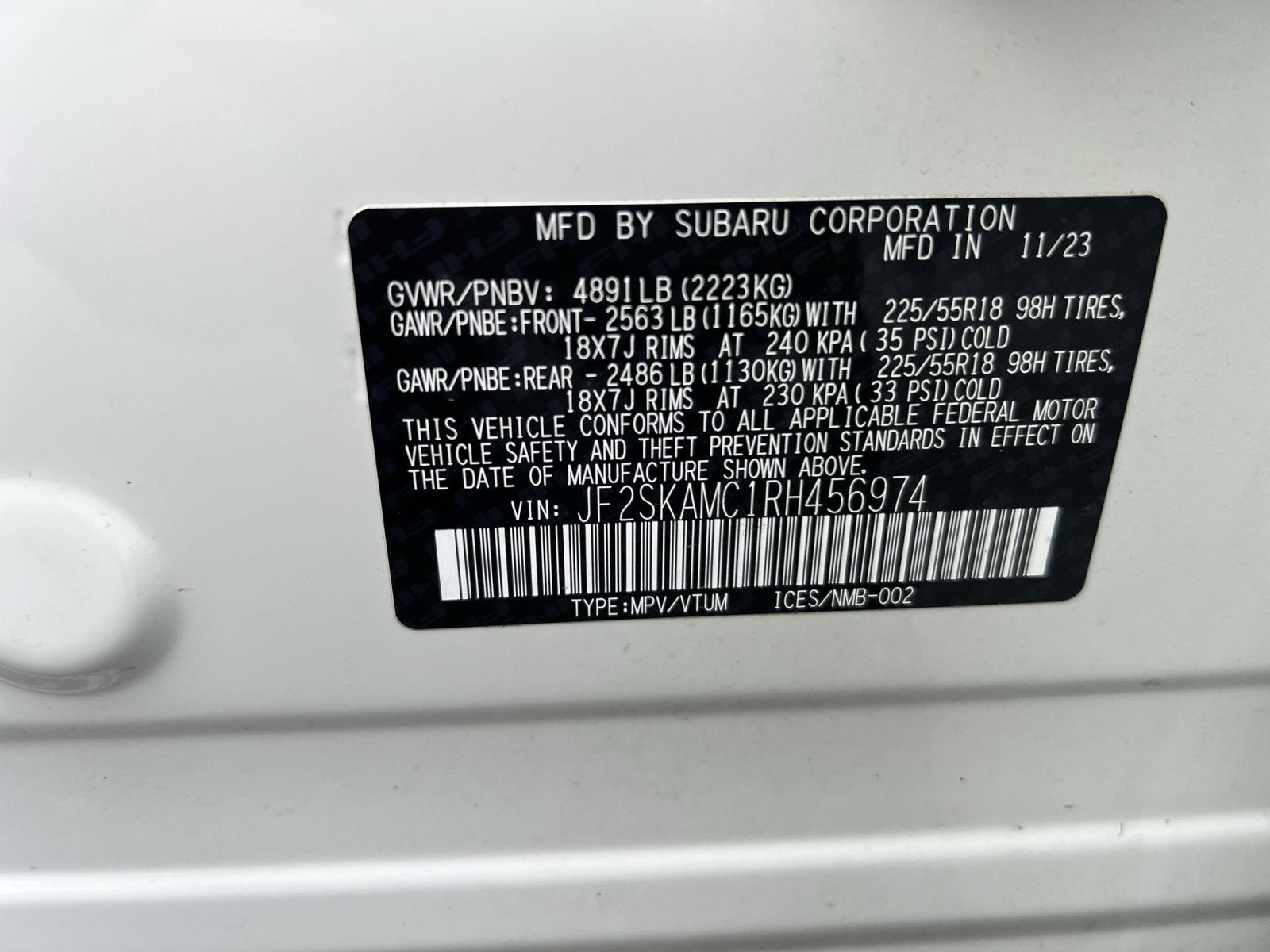 2024 Subaru Forester Touring