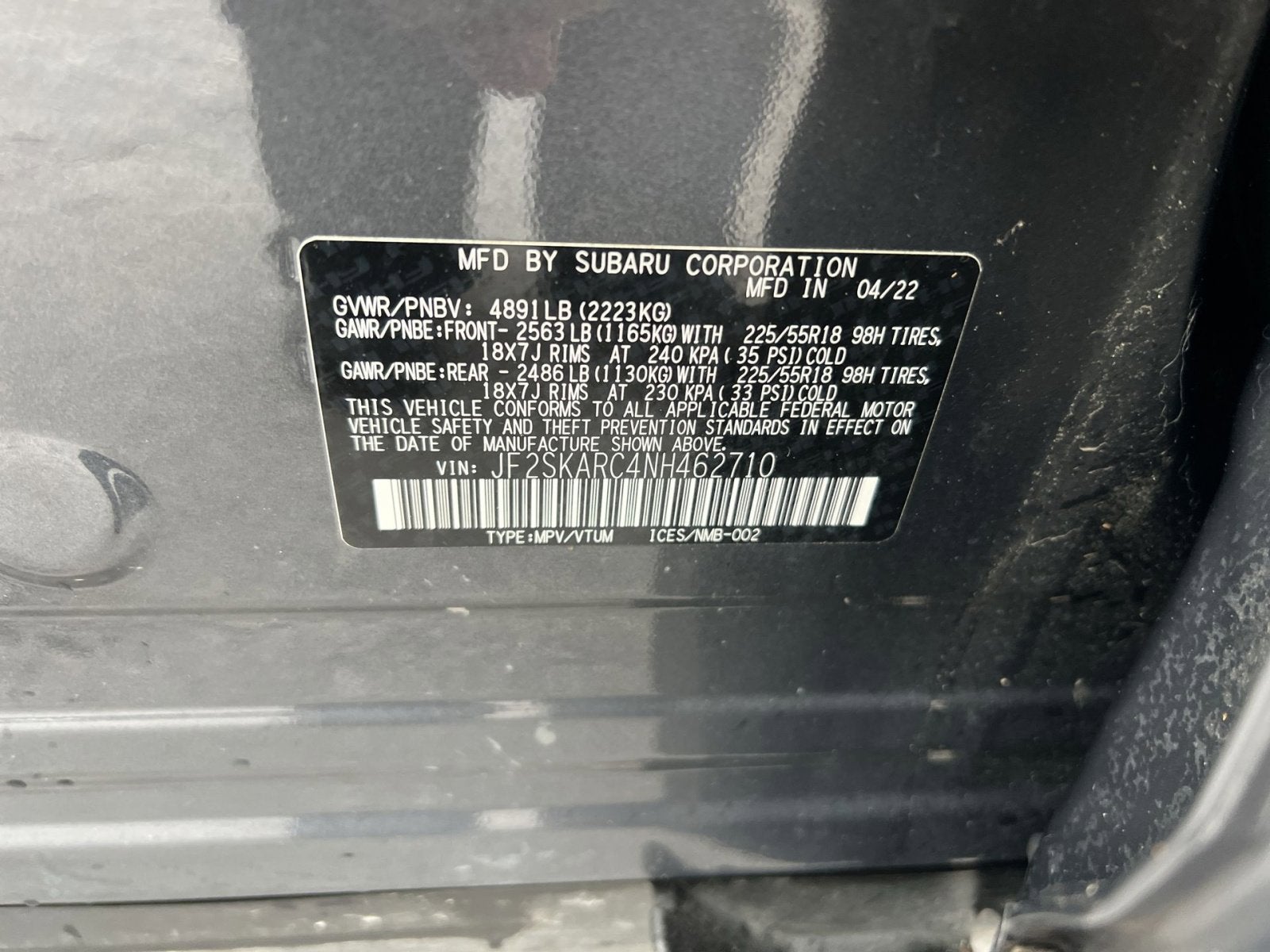 2022 Subaru Forester Touring