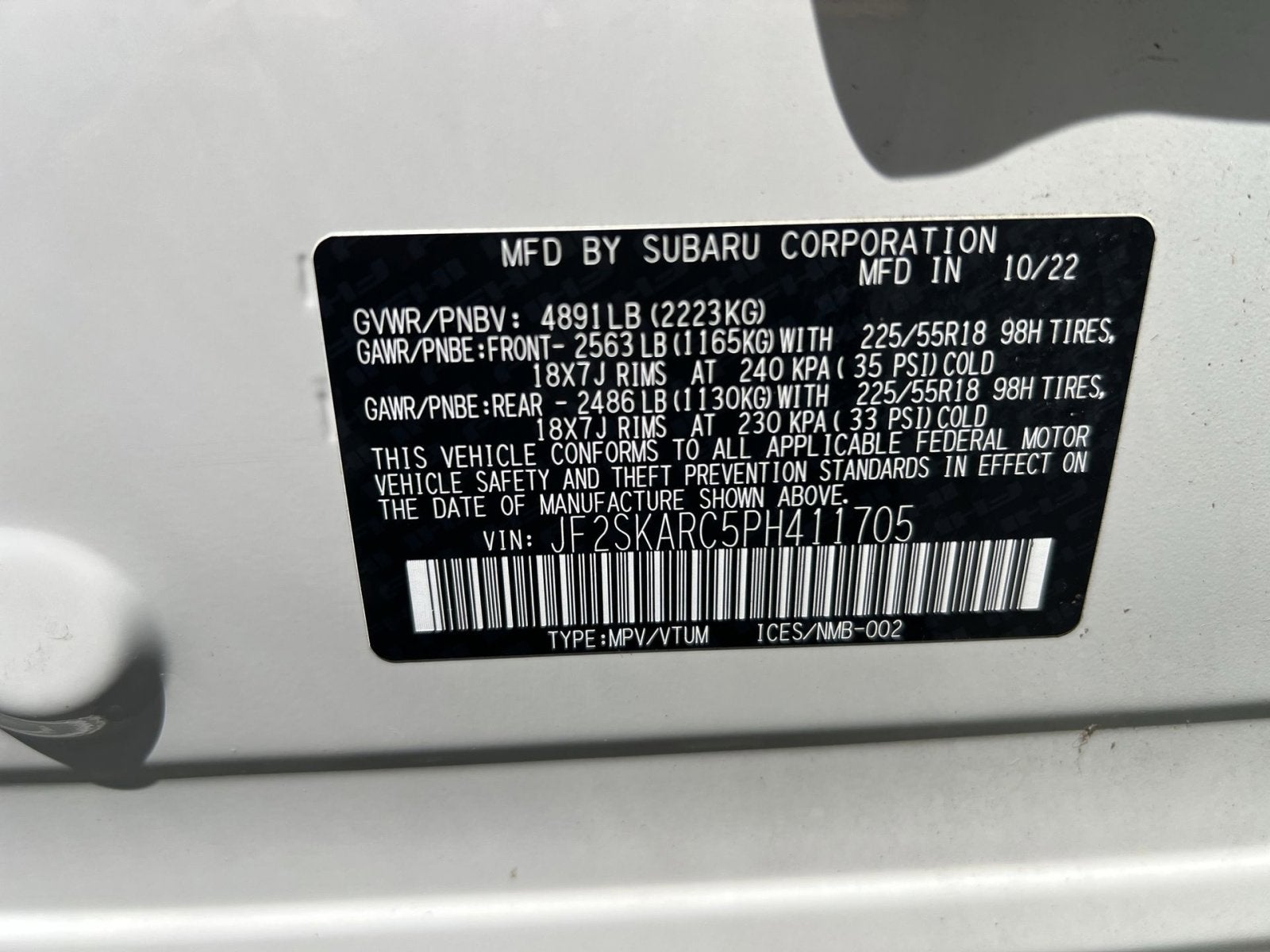 2023 Subaru Forester Touring
