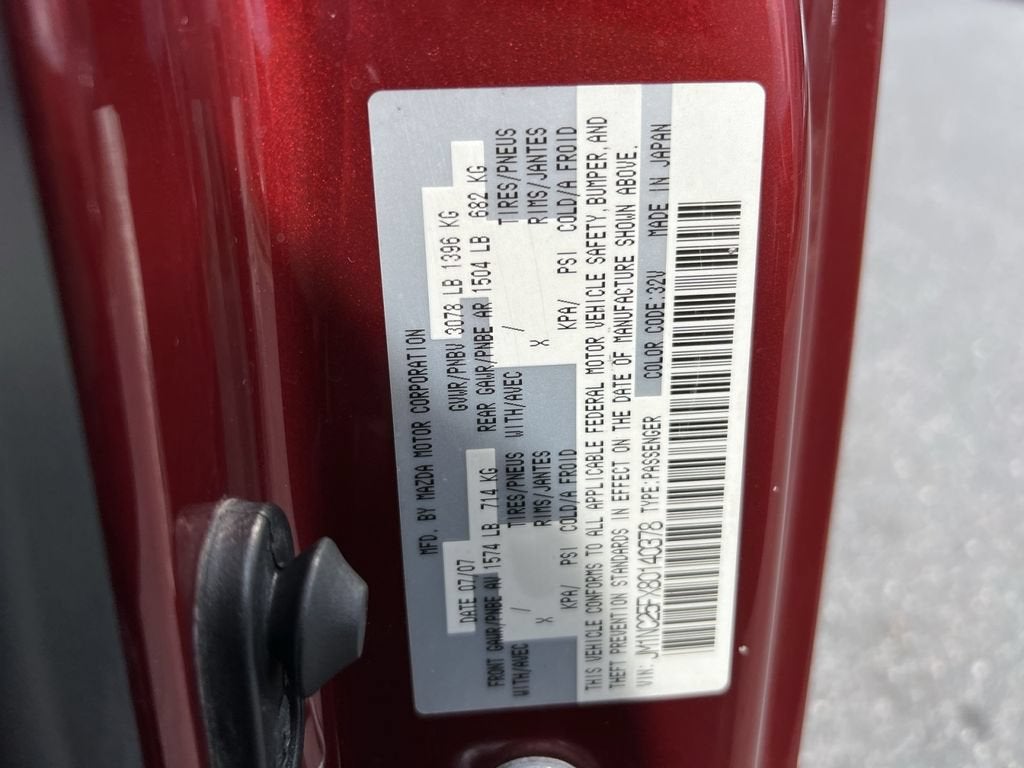 2008 Mazda Mazda Miata Touring