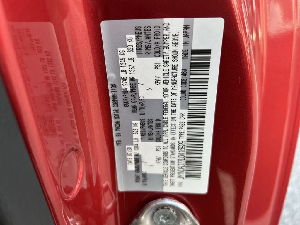 2020 Mazda Mazda MX-5 Miata Grand Touring