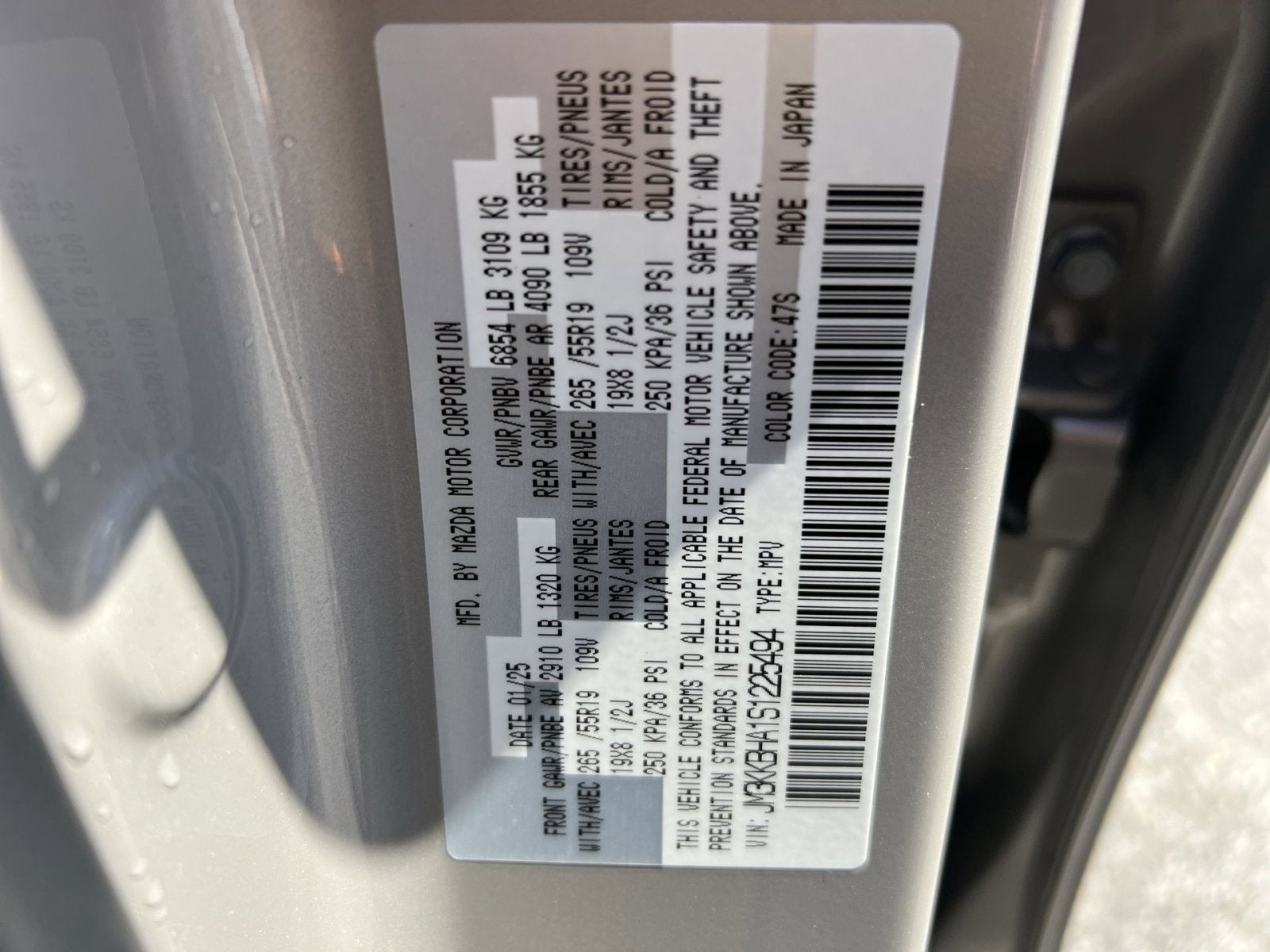 2025 Mazda Mazda CX-90 PHEV Preferred