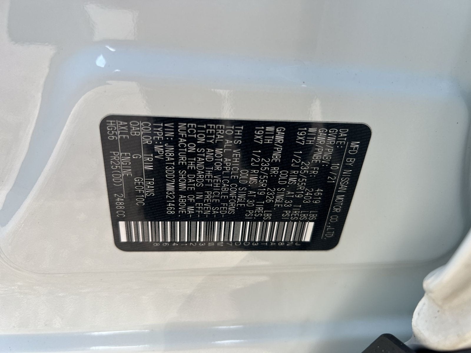 2021 Nissan Rogue Platinum