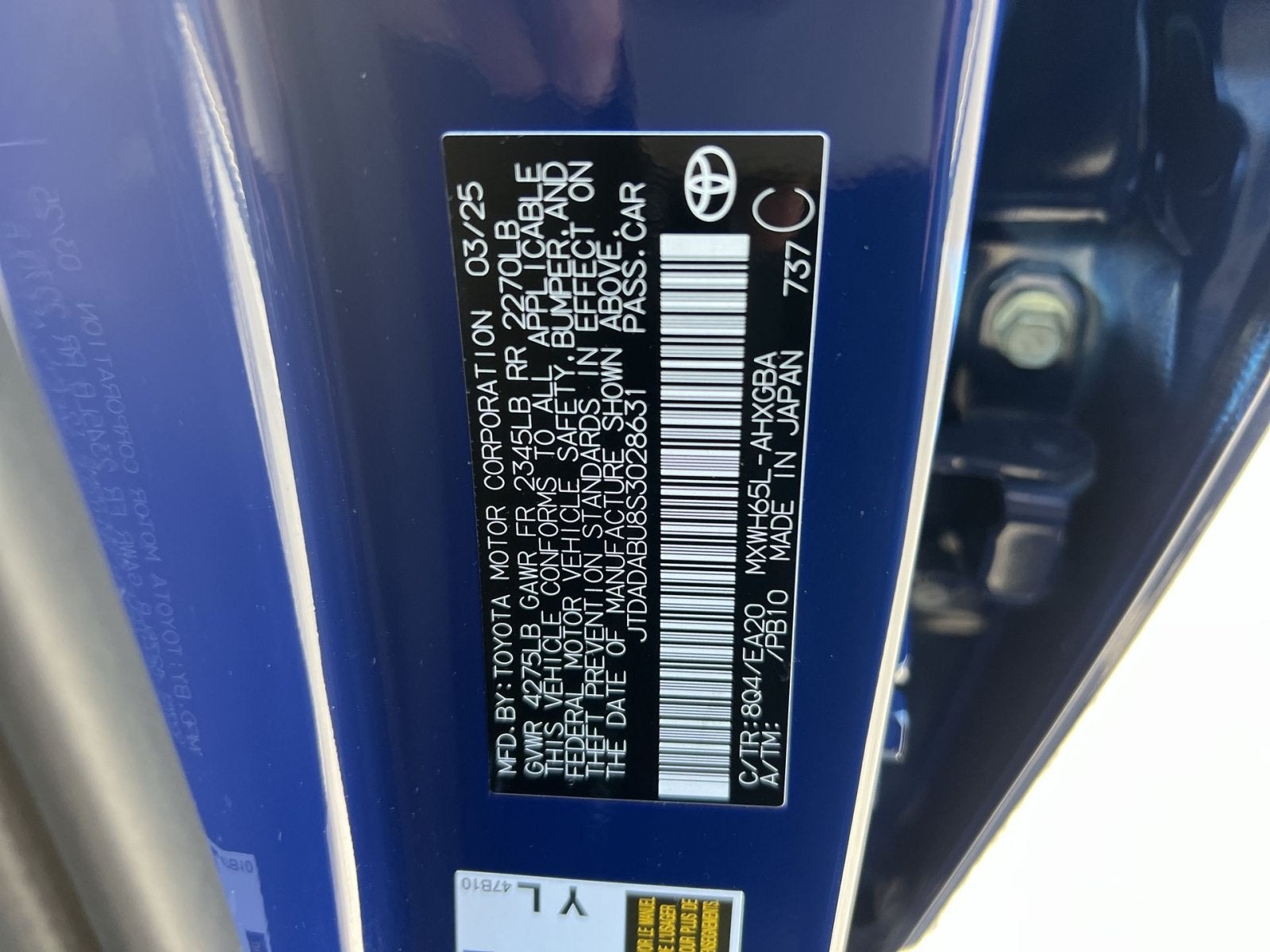2025 Toyota Prius XLE