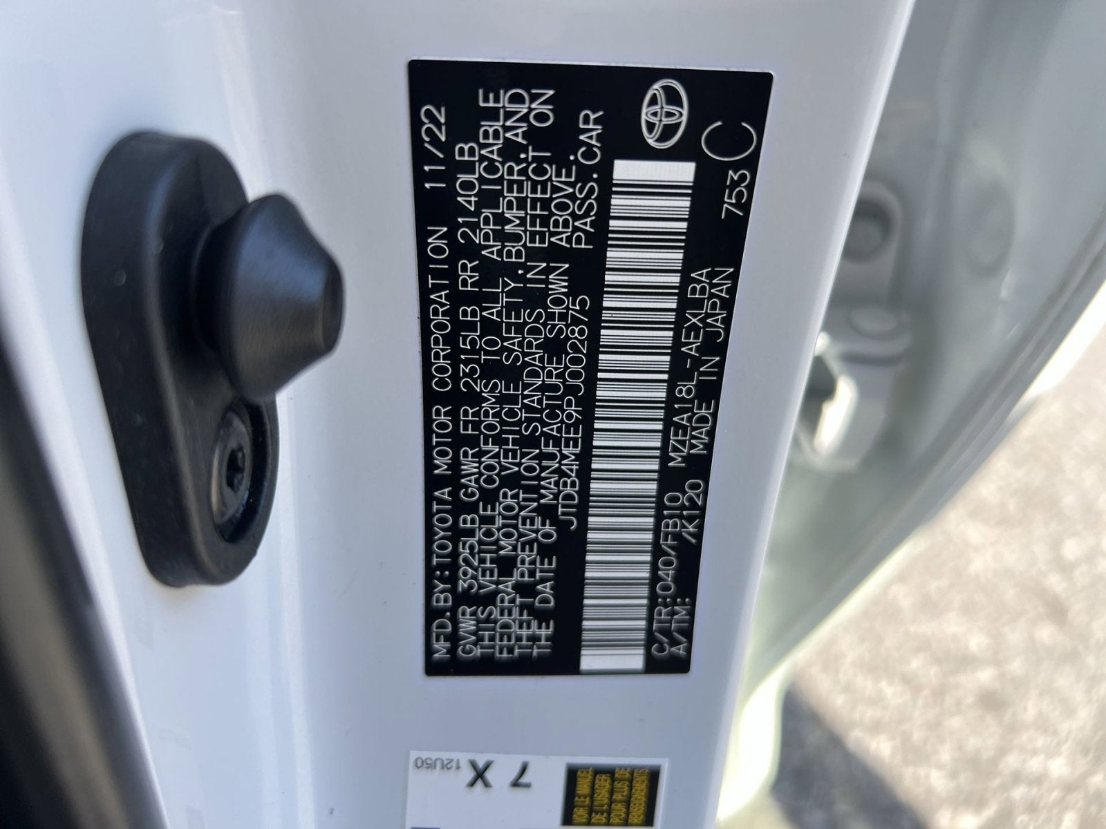 2023 Toyota Corolla LE