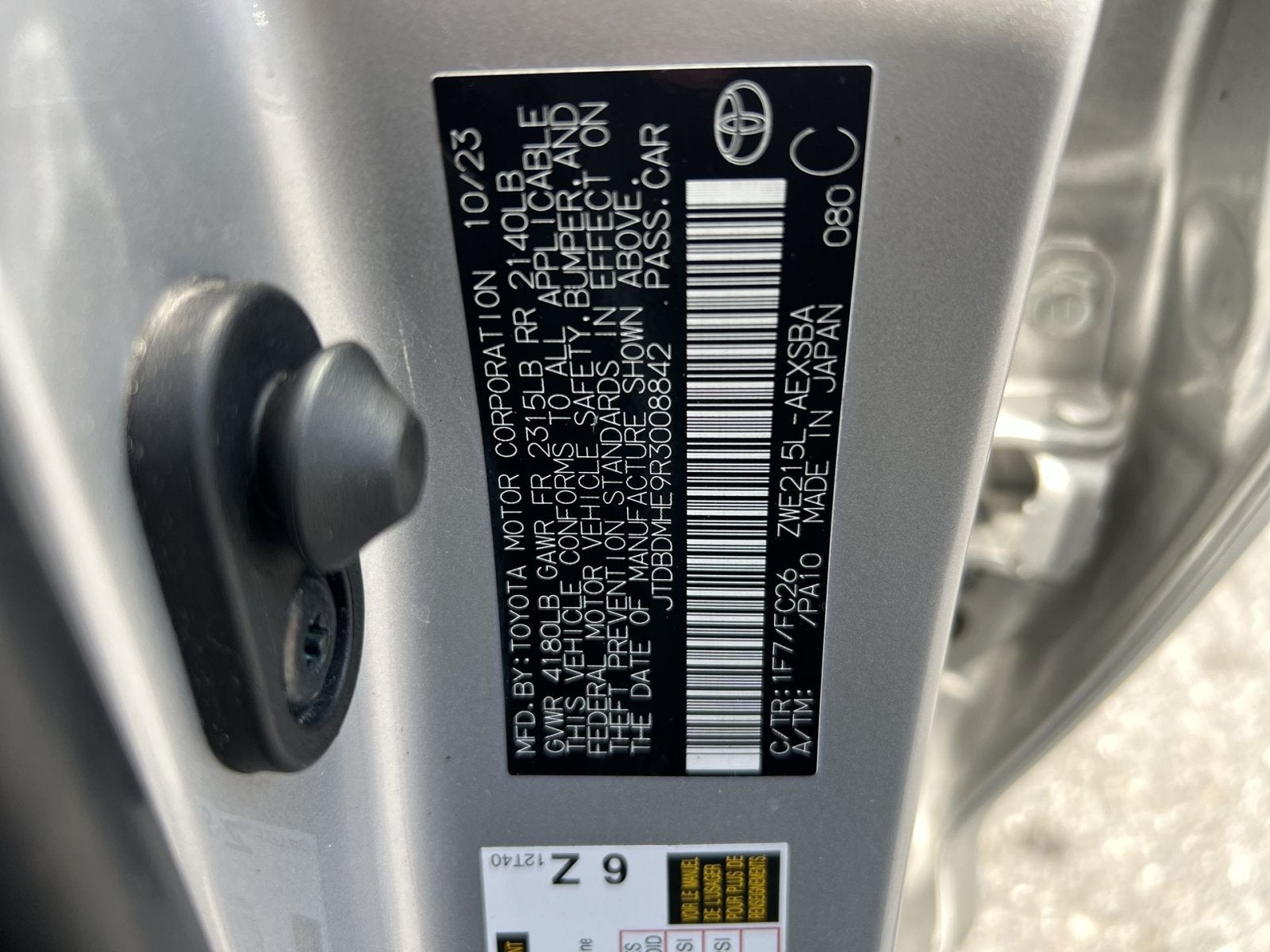 2024 Toyota Corolla Hybrid Nightshade Edition