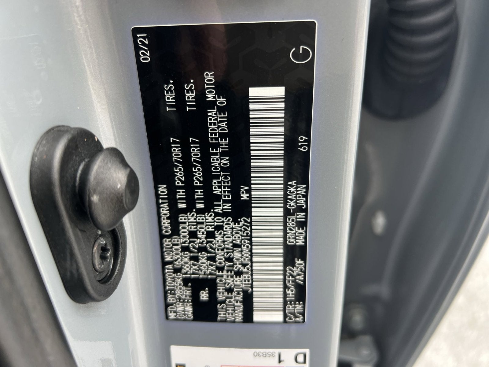 2021 Toyota 4Runner Trail