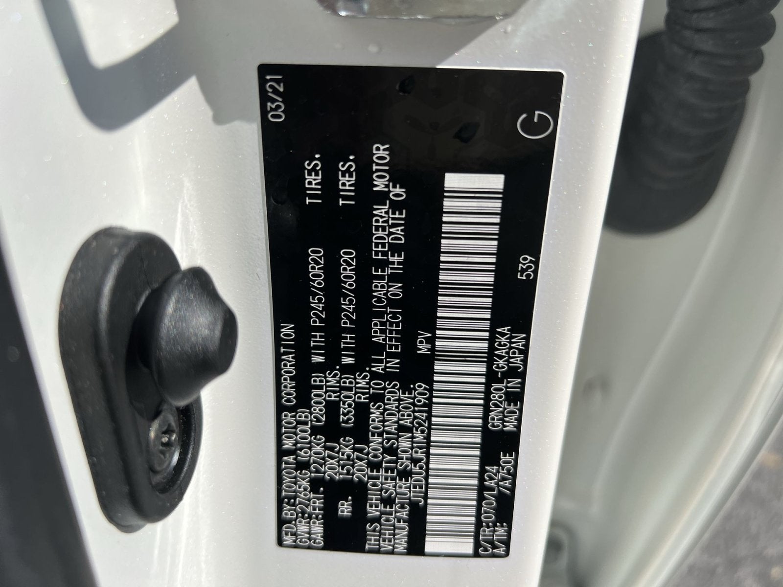 2021 Toyota 4Runner Limited