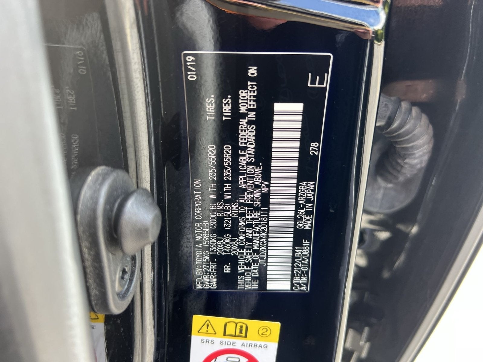 2019 Lexus RX 350L