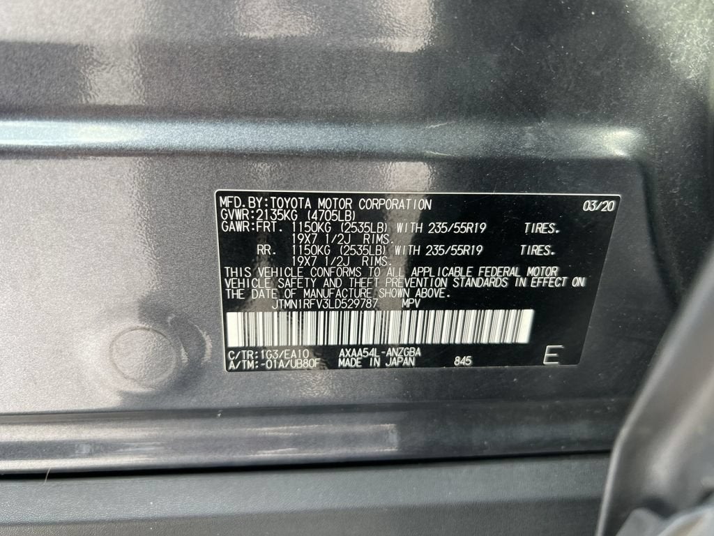 2020 Toyota RAV4 Limited