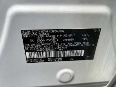 2018 Toyota RAV4 XLE