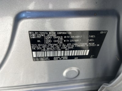 2017 Toyota RAV4 Hybrid XLE