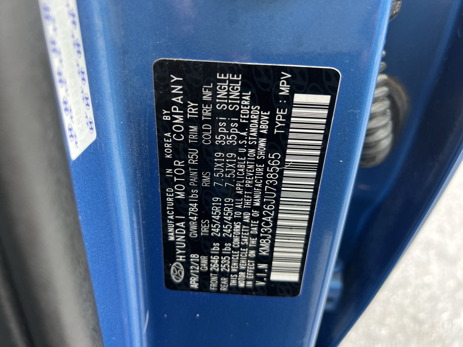 2018 Hyundai Tucson Value