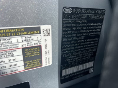 2020 Land Rover Range Rover Sport HSE Dynamic