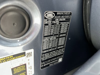 2021 Land Rover Range Rover Velar S