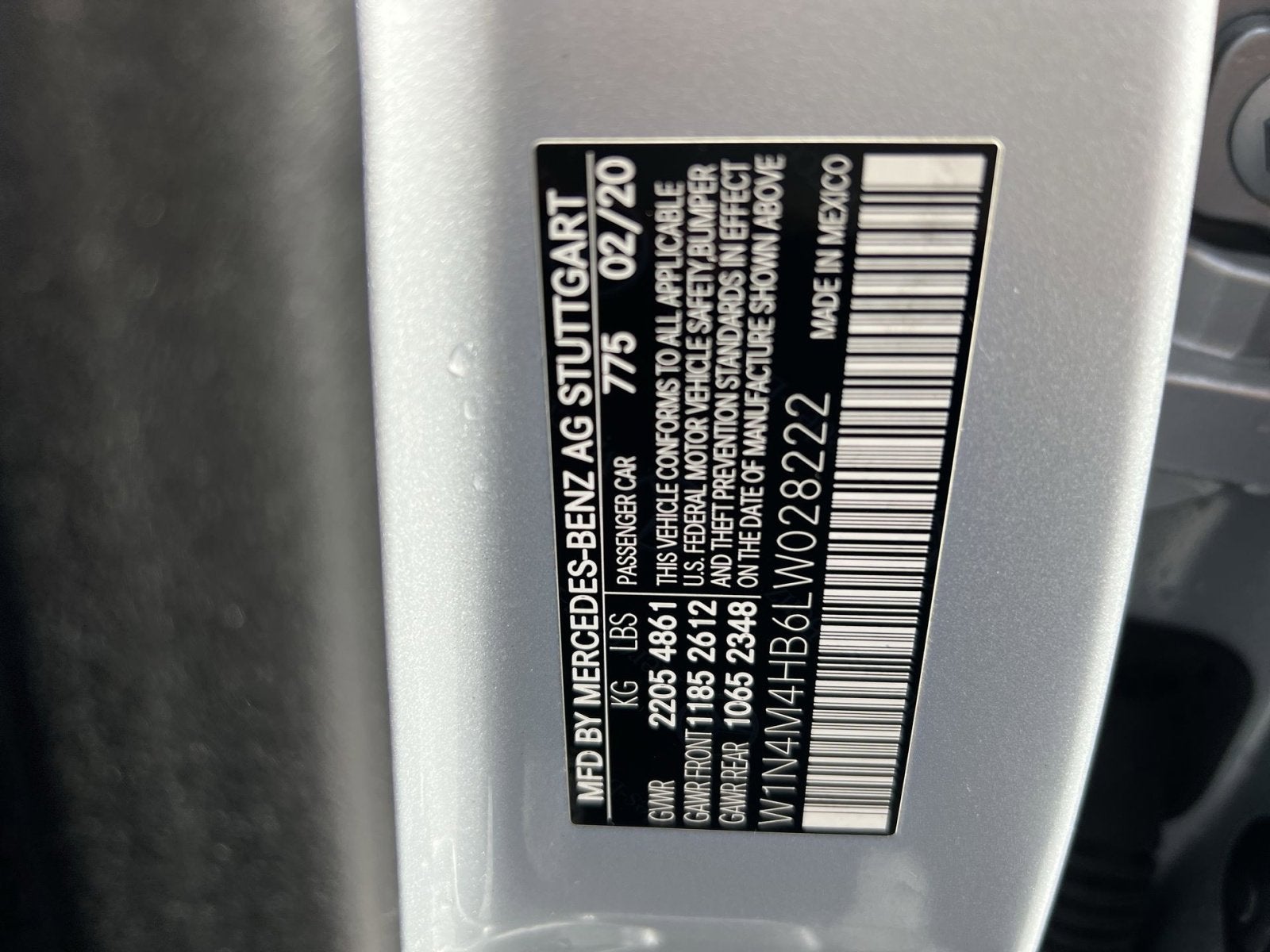 2020 Mercedes-Benz GLB GLB 250