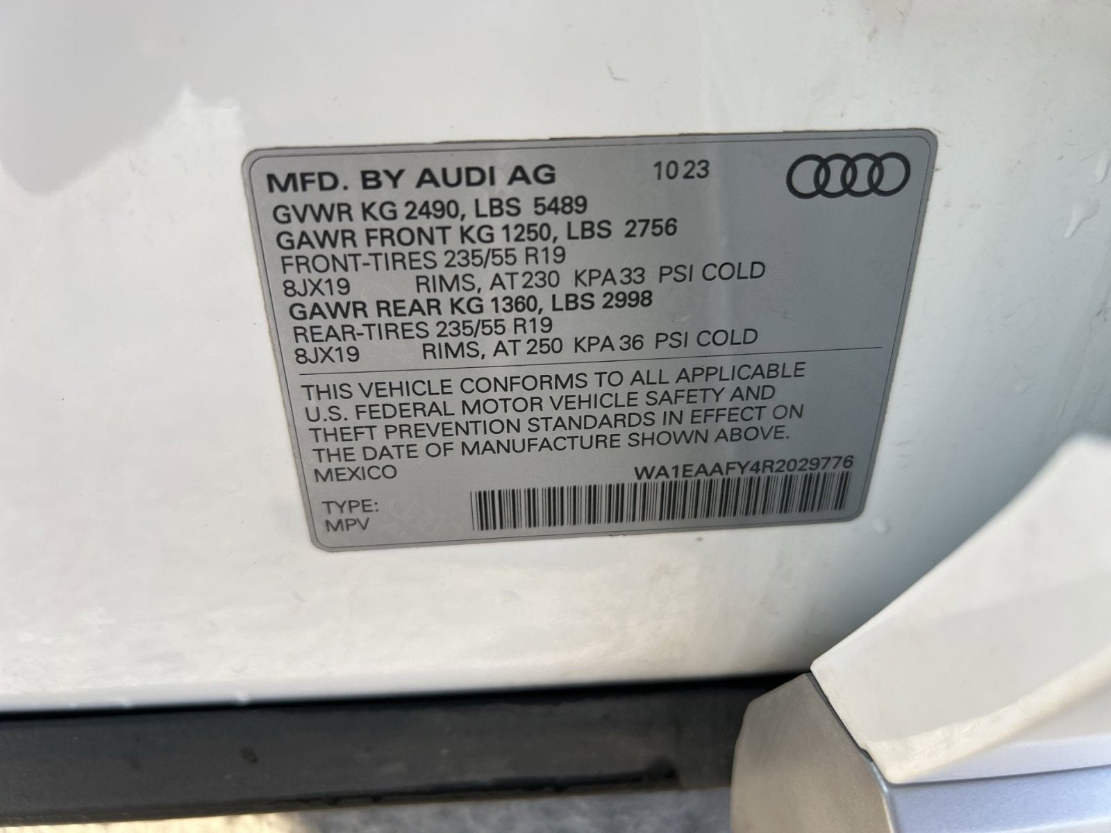 2024 Audi Q5 45 S line Premium Plus